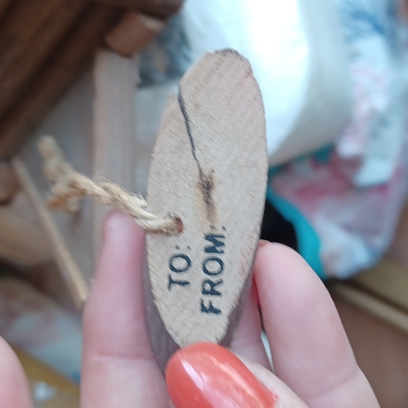 Wilcor wood designs rustic log camper pop-up clock -- it works! - Picture 3 of 3